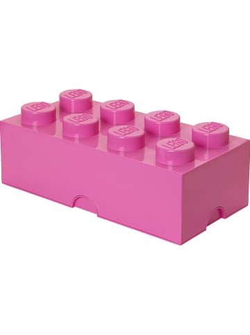 LEGO Opbergbox "Brick 8" roze - (B)50 x (H)18 x (D)25 cm