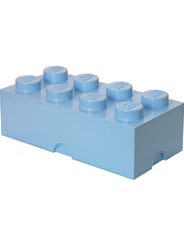 LEGO Opbergbox "Brick 8" blauw - (B)50 x (H)18 x (D)25 cm