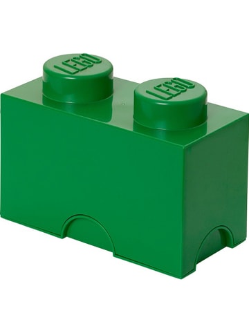 LEGO Opbergbox "Brick 2" groen - (B)25 x (H)18 x (D)12,5 cm
