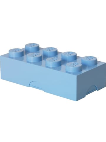LEGO Lunchbox "Classic Brick 8" blauw - (B)20 x (H)7,3 x (D)10 cm