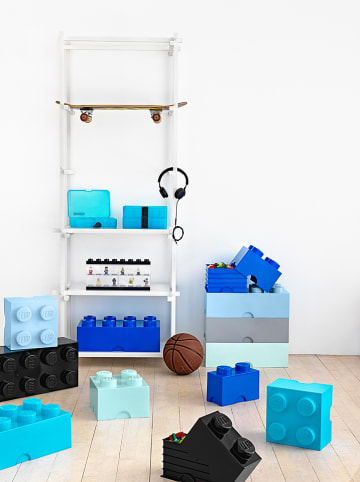 LEGO Aufbewahrungsbox "Brick 4" in Hellblau - (B)25 x (H)18 x (T)25 cm