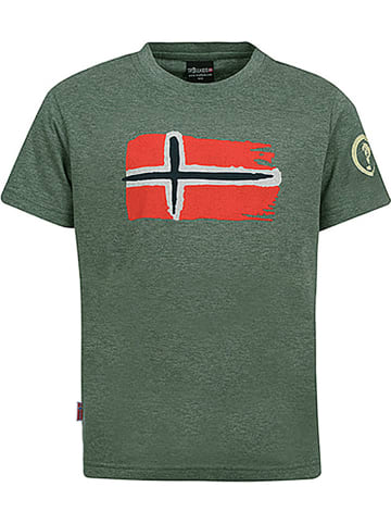 Trollkids Functioneel shirt "Oslo" kaki