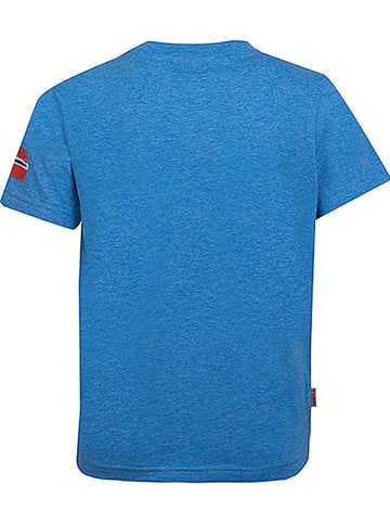 Trollkids Functioneel shirt "Trollfjord" blauw