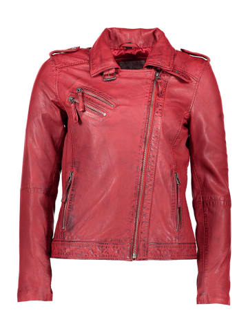 7eleven Lederjacke "Maiha" in Rot