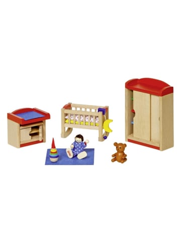 Goki Meble do domu dla lalek "Pokój dziecka" - 7 el.