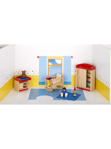 Goki Meble do domu dla lalek "Pokój dziecka" - 7 el.