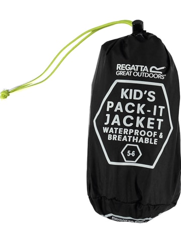 Regatta Regenjacke "Pack It III" in Schwarz