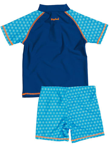 Playshoes 2-delige zwemoutfit "Die Maus" blauw