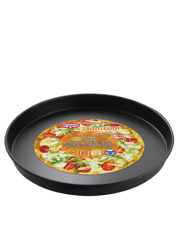 Dr. Oetker Blaszka "Tradition" w kolorze czarnym do pizzy -  20 cm