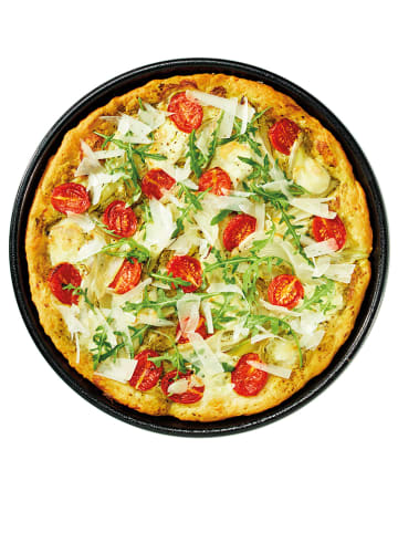 Dr. Oetker Blaszka "Tradition" w kolorze czarnym do pizzy -  20 cm