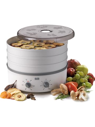 Stöckli Dörrgerät "Dörrex" mit Timer in Hellgrau - (H)27,5 x Ø 33,5 cm