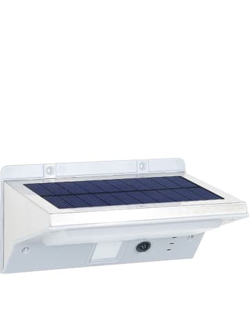 lumisky LED-Solar-Außenleuchte "Derby" in Weiß - (B)16,4 x (H)8,4 cm