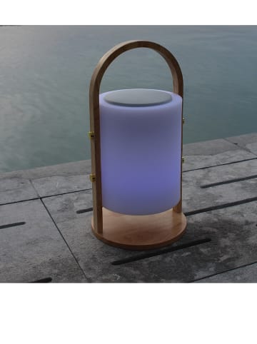 lumisky LED-Dekoleuchte "Woody" mit Lautsprecher - (H)39 cm