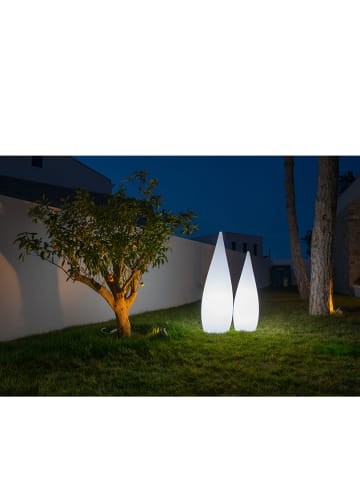 lumisky Lampa zewnętrzna "Classy" w kolorze białym - wys. 120 cm