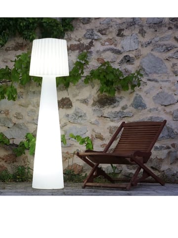 lumisky Lampa zewnętrzna "Lady" w kolorze białym - wys. 110 cm