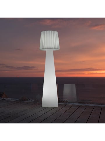lumisky Lampa zewnętrzna "Lady" w kolorze białym - wys. 150 cm