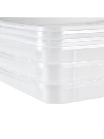 keeeper 3er-Set: Kleiderboxen "Bea" in Transparent - 18 l