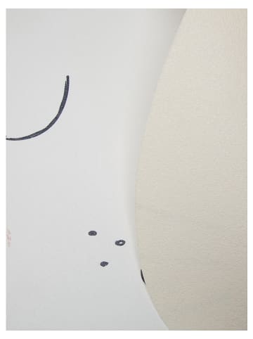 The Wild Hug Spielmatte "Cat" in Creme - (L)80 x (B)60 cm