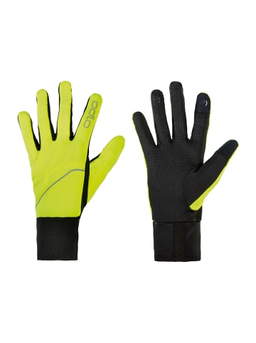 Odlo Handschuhe "Intensity Safety" in Gelb/ Schwarz