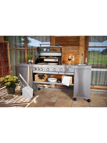 Rösle Pizzaschieber in Silber/ Hellbraun - (L)90