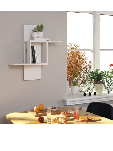 Scandinavia Concept Wandmeubel "Mill" wit - (B)64 x (H)70 x (D)20 cm