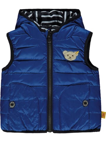 Steiff Daunenwendeweste in Blau