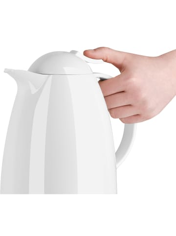 Emsa Dzbanek termiczny "Auberge" w kolorze białym - 1,5 l
