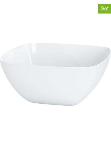 Emsa 2-delige set: kommen "Vienna" wit - 600 ml