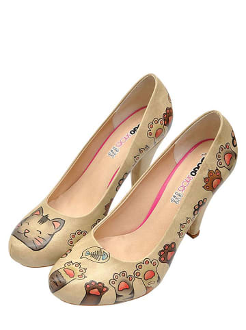 Dogo Pumps "Yummy" in Beige/ Bunt