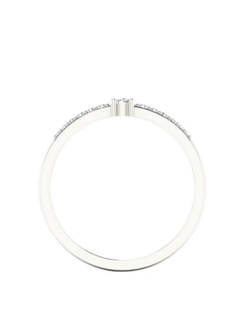 Vittoria Jewels Witgouden ring met diamanten