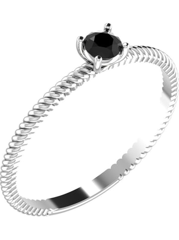 Vittoria Jewels Weißgold-Ring mit Diamant
