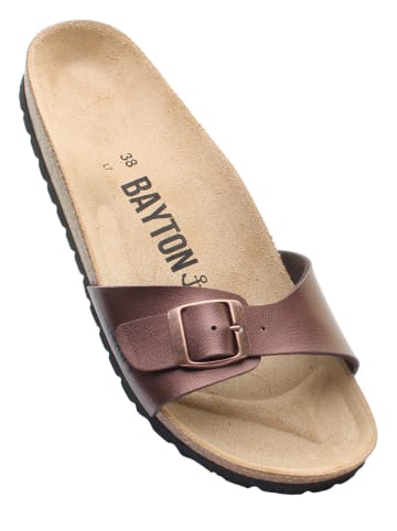BAYTON Slippers "Sephyr" bronskleurig