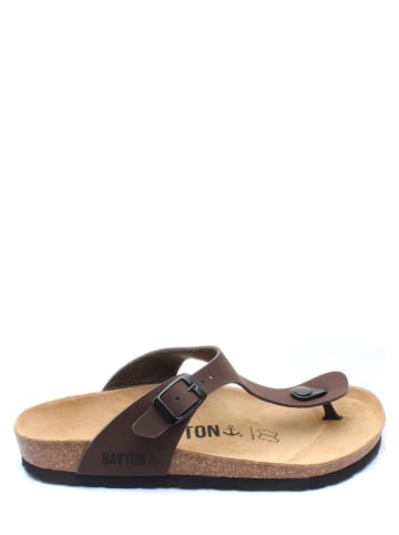 BAYTON Teenslippers "Mercure" bruin