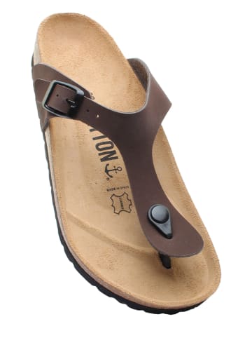 BAYTON Teenslippers "Mercure" bruin