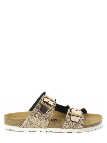 BAYTON Pantoletten "Ilithyie" in Roségold