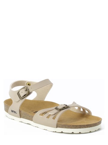 BAYTON Leder-Sandalen in Camel
