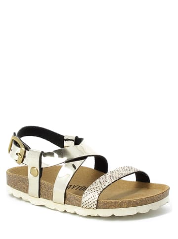BAYTON Sandalen "Enyo" goudkleurig
