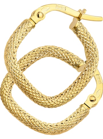 Diamant Exquis Gold-Creolen