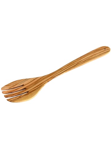 Fackelmann Sztućce (2 szt.) w kolorze jasnobrązowym do sałaty - dł. 30 cm