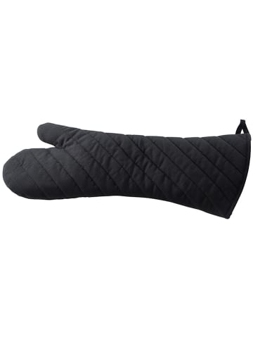 Fackelmann Hitzeschutzhandschuh in Schwarz - (L)48 x (B)18 cm