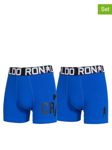 CR7 2er-Set: Boxershorts in Blau