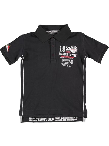 Geographical Norway Koszulka polo "Kadre" w kolorze czarnym