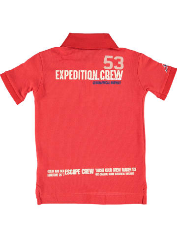 Geographical Norway Poloshirt "Kadre" in Rot