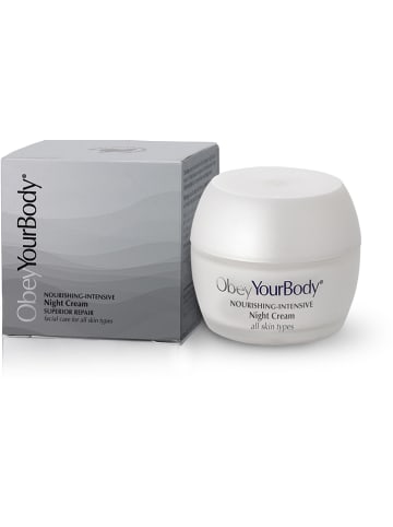 Obey Your Body Krem na noc "Silver" - 50 ml