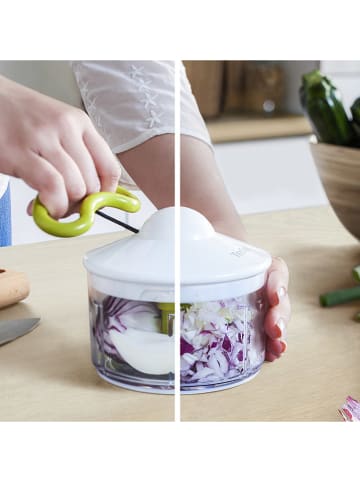 Tefal 5-seconden-hakmolen "Ingenio" wit/groen - 500 ml