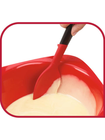 Tefal Löffel "Ingenio" in Rot/ Schwarz - (L)33 cm