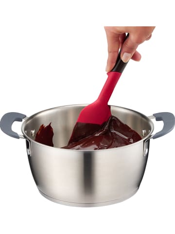 Tefal Łopatka "Ingenio" w kolorze czerwono-czarnym do ciasta - dł. 33 cm