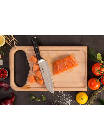 Tefal Nóż santoku "Ingenio Ice Force" w kolorze czarnym - dł. 18 cm