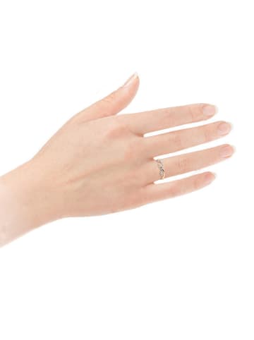 Vittoria Jewels Różowozłoty pierścionek z diamentami