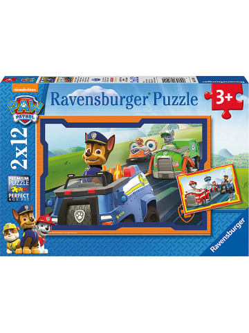 Ravensburger 2x 12-delige puzzel "Paw Patrol in Actie" - vanaf 3 jaar
